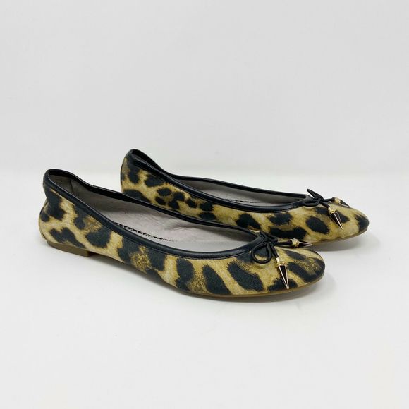 Circus by Sam Edelman Animal Print Ballet Flats - Picture 1 of 8